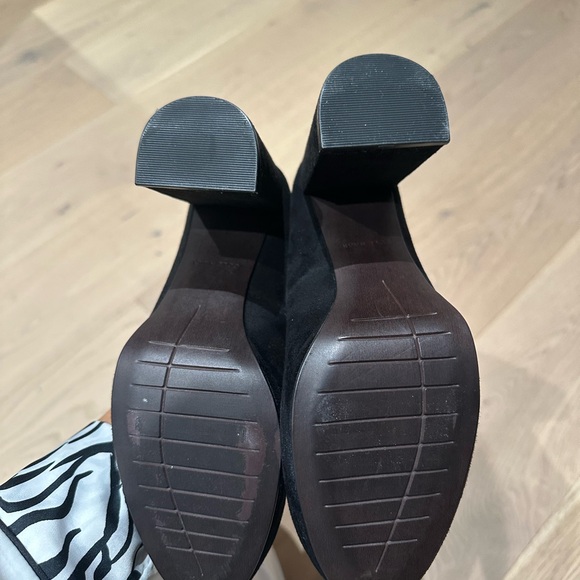 Cole Haan Suede block platform heels - Picture 5 of 6